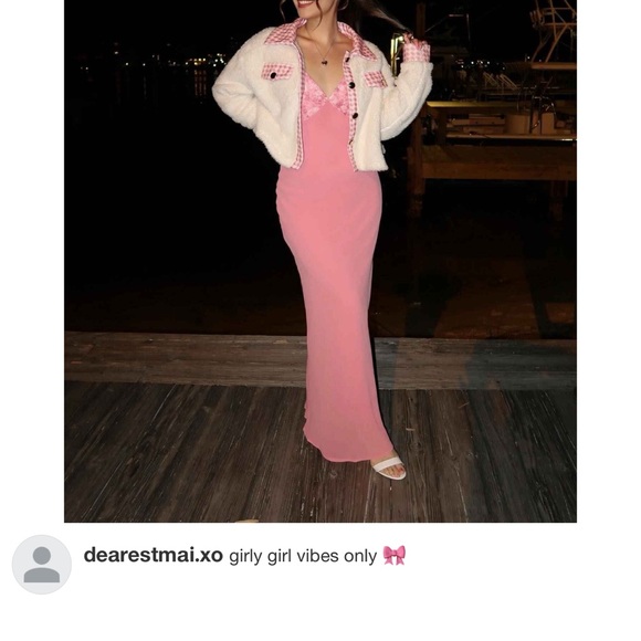 Pink Floral Cup Maxi Dress - Picture 2 of 4